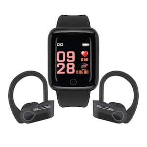 Fitness Tracker Watch & TWS Sport Earhooks Earbuds