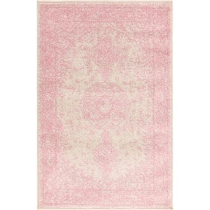 Bromley Midnight Pink 2 ft. x 3 ft. Area Rug
