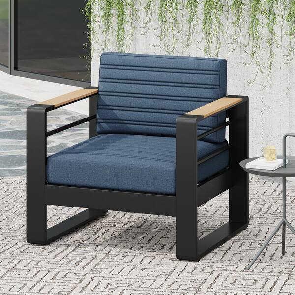 BOPOREA MEGO LLC Metal Elegant Lounge Chair,Outdoor Club Chair