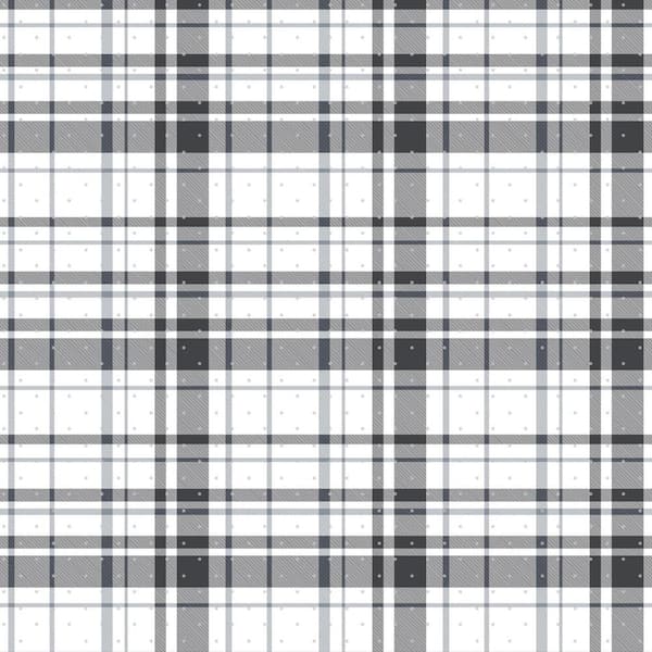 York Wallcoverings Polka Dot Plaid Spray and Stick Wallpaper (Covers 56 sq. ft.)