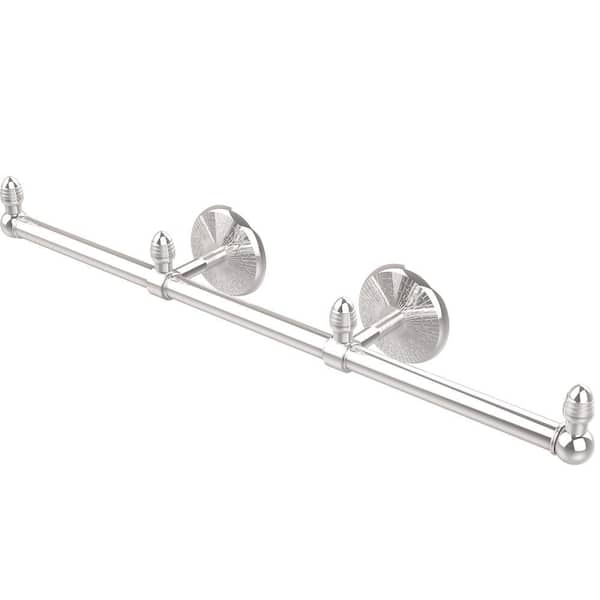 Allied Brass Monte Carlo Collection 3-Arm Guest Towel Holder in Polished Chrome