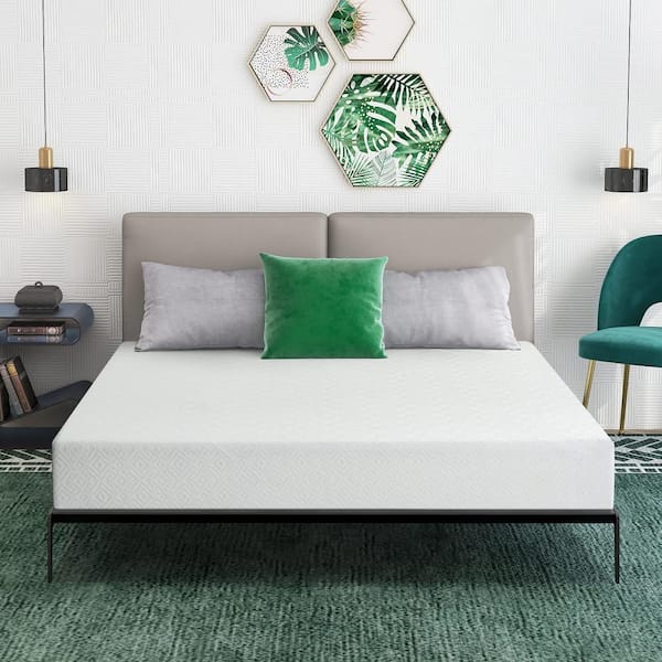 Silverpark Comfortable Sleep 10 in. Medium Firm Gel Memory Foam Tight Top Bed-in-a-Box Full Mattress CertiPUR-US Certified