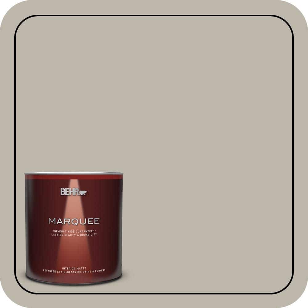 1 qt. Home Decorators Collection #HDC-CT-21 Grey Mist One-Coat Hide Matte Interior Paint & Primer price history on PriceWatchPro