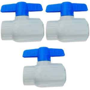 1 in. Slip x Slip CPVC Schedule 80 Ball valve (3-Pack)