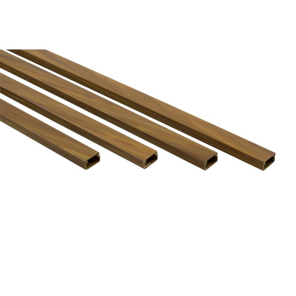 Brown Plastic Cable Management Kit with Universal Junction Pieces
