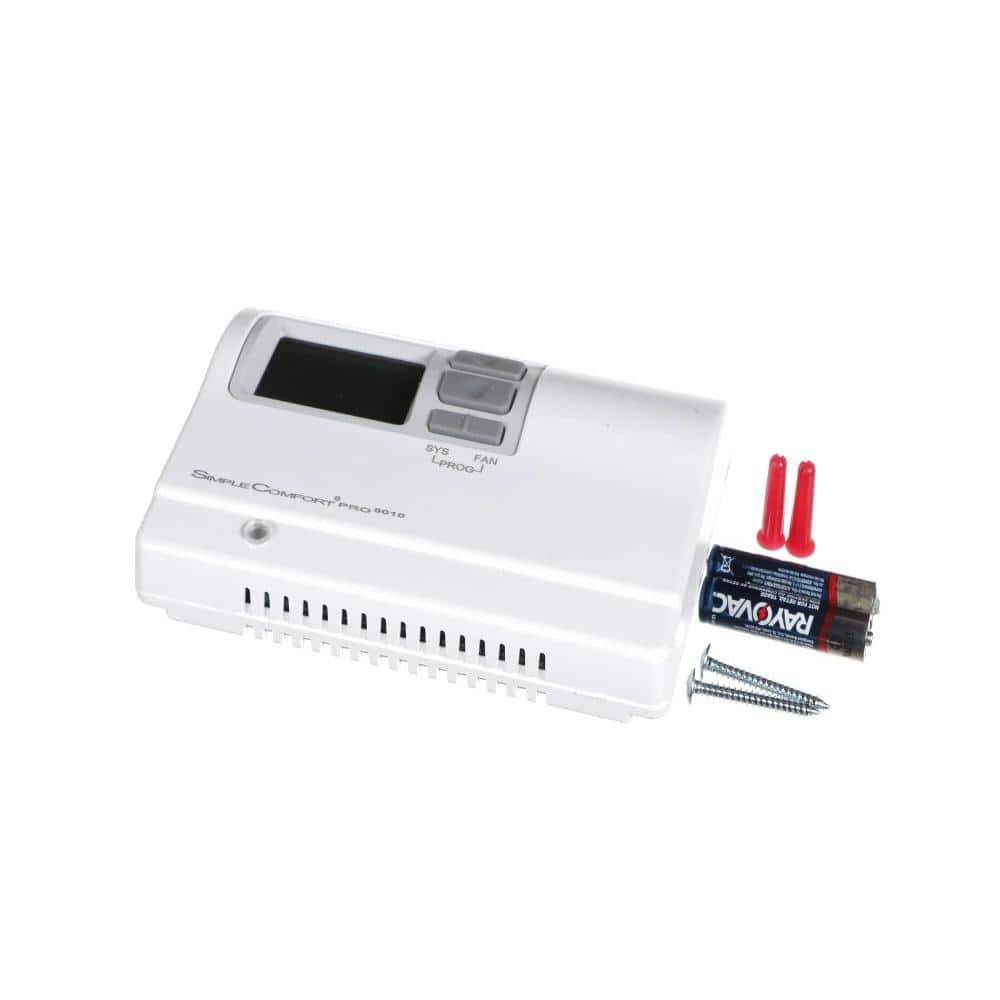 Electronic Heat Pump Thermostat, Programmable, Simple Comfort Pro 5010 price history on PriceWatchPro