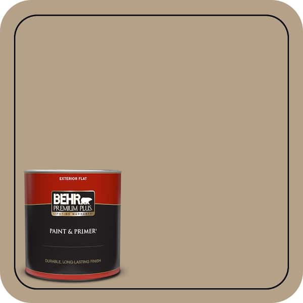 BEHR PREMIUM PLUS 1 qt. #MQ2-47 Midtown Flat Exterior Paint & Primer