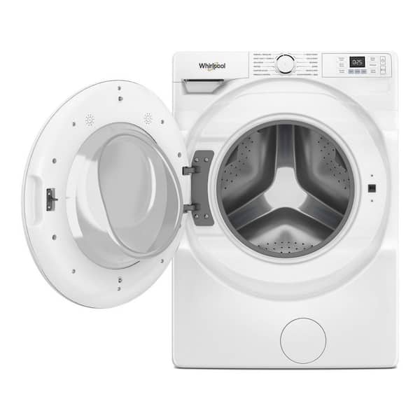 4.5 cu. ft. Front Load Washer in White with Tumble Fresh Option and Quick Wash and Dry