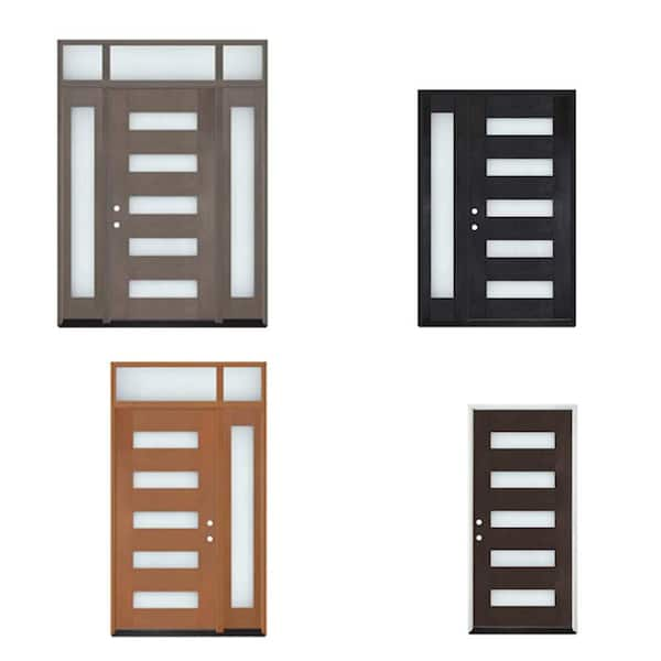 Reviews for Steves & Sons Regency Modern Customizable Fiberglass Door  Collection