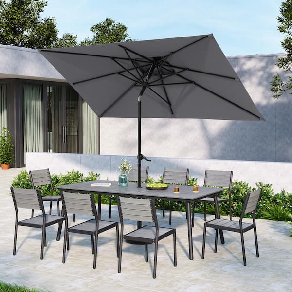 abba patio umbrella with lights Abba Patio Compact Base for Cantilever Umbrella