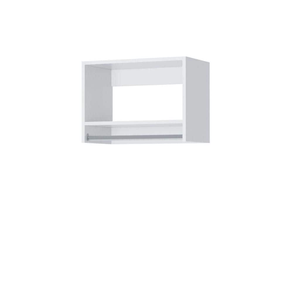 Vista Collection 19.5 in. W White Closet Kit Tall Hanging Wall Mounted 2-Shelf Wood Closet System price history on PriceWatchPro