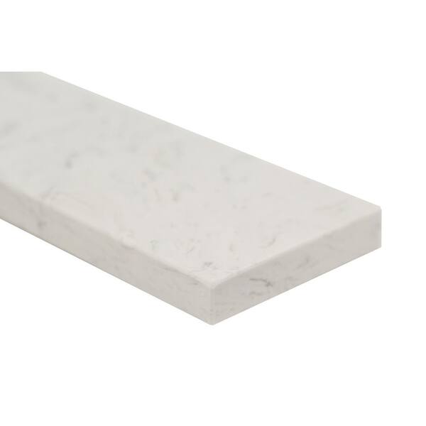 A&A Surfaces 21 in. Engineered Marble Vanity Sidesplash in