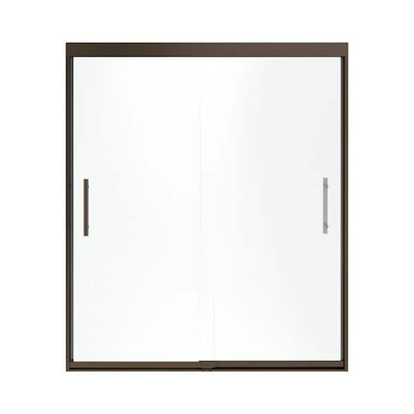 STERLING Finesse 59.625 in. x 70.0625 in. Frameless Sliding Shower Door ...