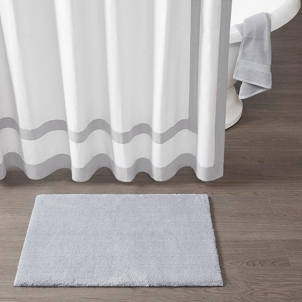 Vsmile 40 in x 24 in Bath Rug Luxurious Plush Feel with Quick-Dry Technology, Non-Skid Latex Backing Soft Fade Resistant Colors
