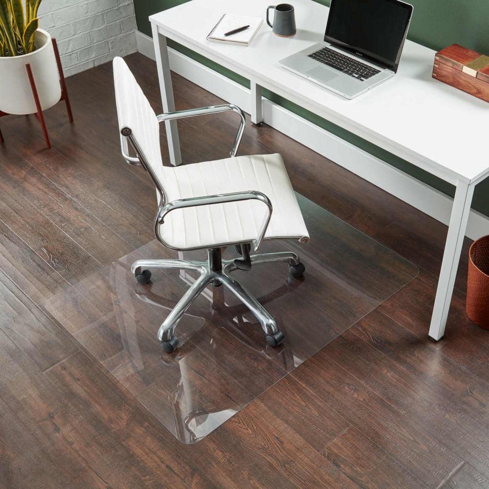 Clear Polycarbonate Office Chair Mat for Hard Floors, 36" x 48"
