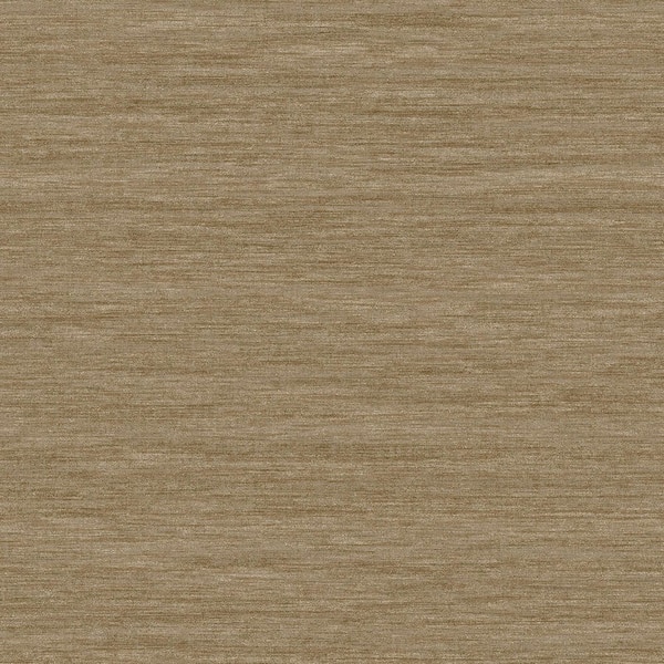 Unbranded Emporium Collection Dark Gold Metallic Plain Smooth Non-woven Wallpaper Roll