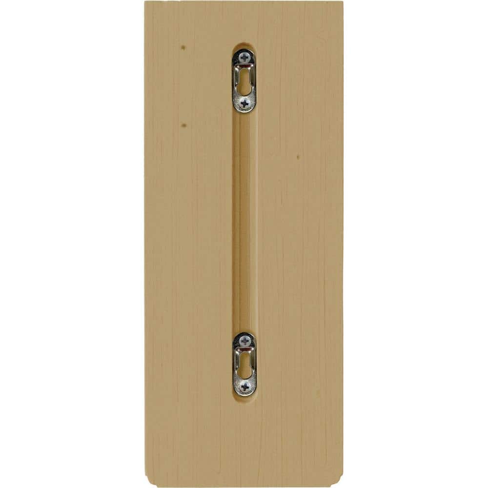 14-Inch Unfinished Alder Wood Architectural Corbel