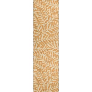 Modena Wheat 2 ft. 3 in. x 7 ft. 6 in. Floral Runner Rug