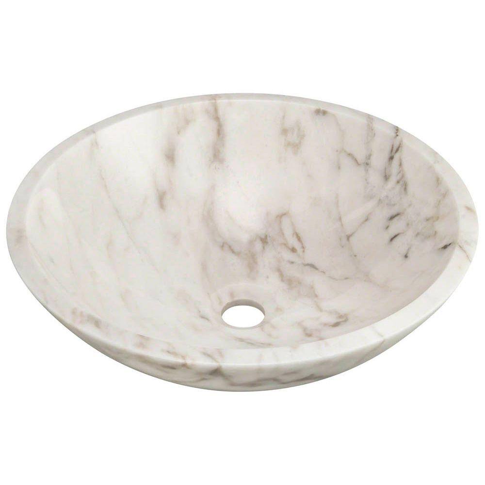 Polaris Sinks Stone Vessel Sink In Honed Basalt White Granite P058 White The Home Depot Polaris Sinks Stone Vessel Sink In Honed Basalt White Granite P058 White The Home Depot