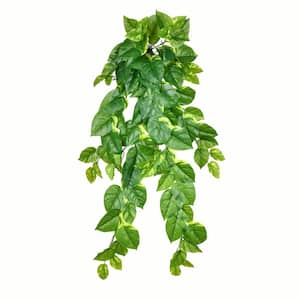 40 in. Green Artificial Pothos Leaf Plant