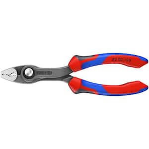 KNIPEX 6 in. TwinGrip Slip Joint Pliers 82 02 150 - The Home Depot