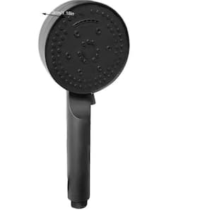 8-Spray Freestanding Handheld Shower Head Handheld High-Pressure 2.5 GPM with Adjustable Spray Shower in Black