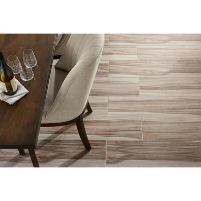 Ansley Amber 9 in. x 38 in. Matte Ceramic Floor and Wall Tile (14.75 sq. ft. / case)