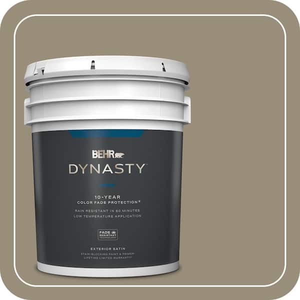BEHR DYNASTY 5 gal. #MQ6-29 Lost Canyon Satin Enamel Exterior Stain-Blocking Paint & Primer