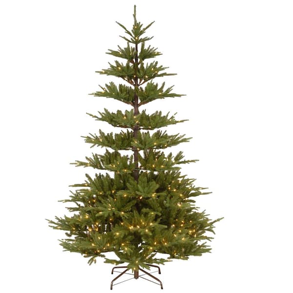 National Tree Company 7.5 ft. PowerConnect Glenwood Fir Artificial Christmas Tree with Clear Lights