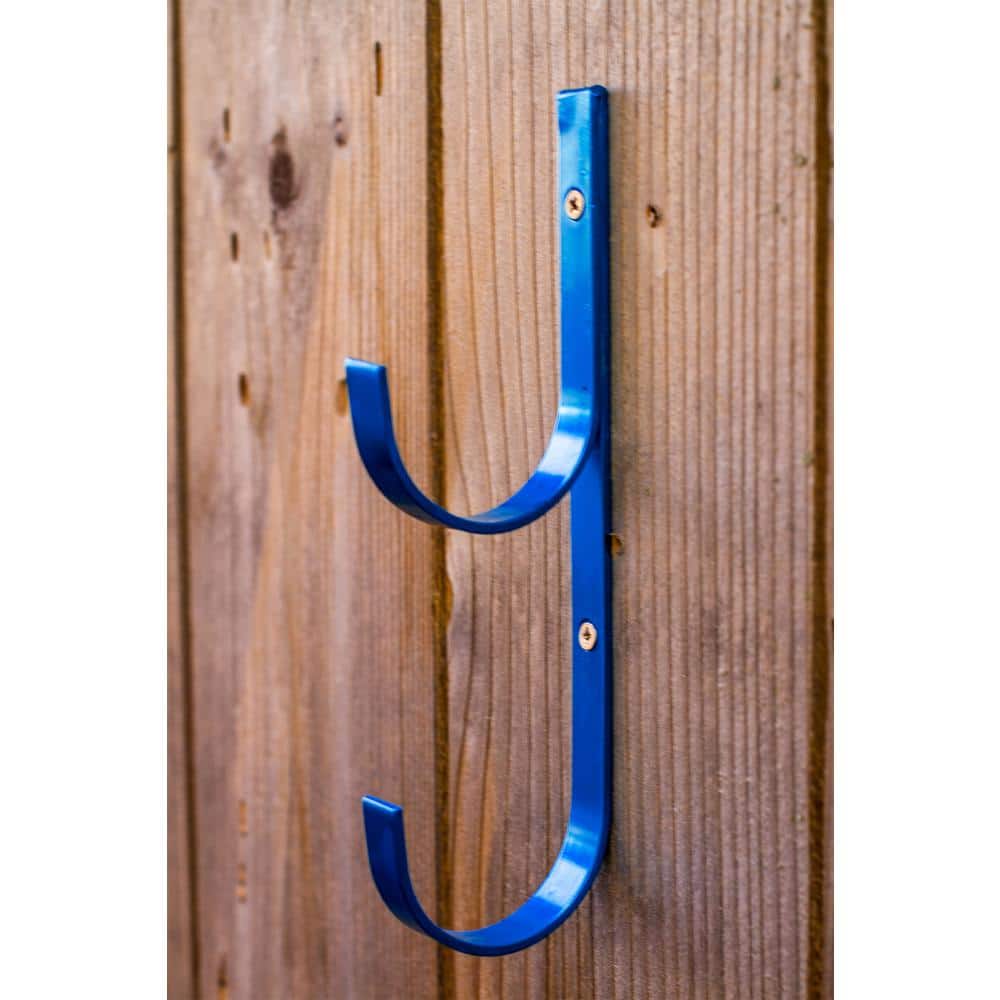 Blue Aluminum Pool Pole Hangers with Hardware Set