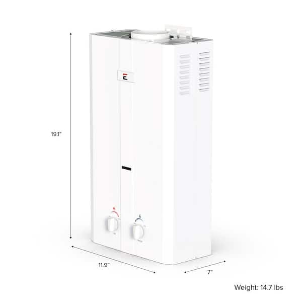 Eccotemp L10 3.0 GPM Portable Outdoor Tankless Water Heater w/ EccoFlo  Diaphragm 12V Pump and Strainer L10 Pump/Strainer - The Home Depot