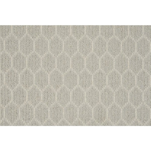 Natural Harmony Entanglement Dew/Ivory Custom Rug with Pad