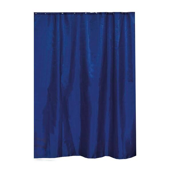 Blue by Other Colour 180cm x 180cm Plain Polyester Shower Curtain Size Blue by Other Colour 180cm x 180cm Plain Polyester Shower Curtain Size