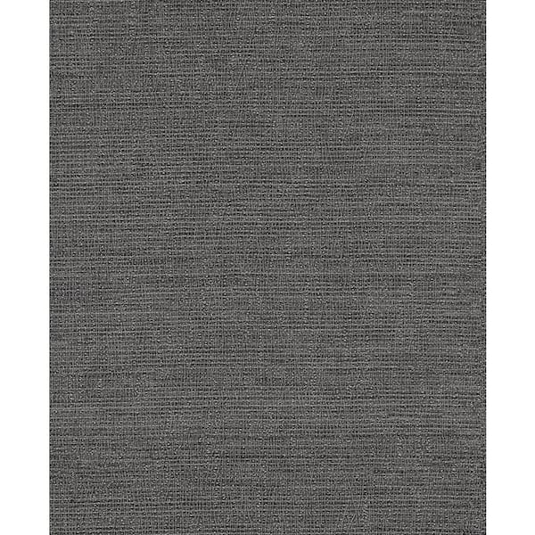 Warner Koto Black Distressed Texture Wallpaper Sample