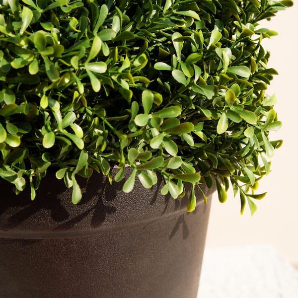 DR.Planzen 4 ft. Artificial Boxwood Spiral Topiary Trees Large