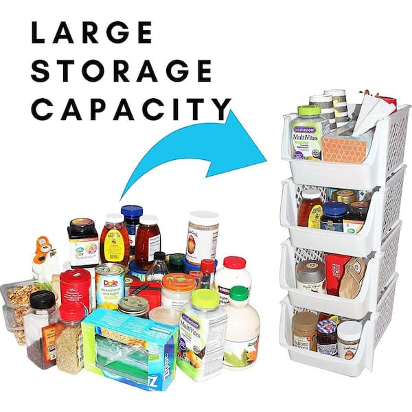 Giant Plastic Stackable Storage Bin