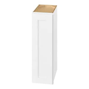Avondale 9 in. W x 12 in. D x 30 in. H Ready to Assemble Plywood Shaker Wall Kitchen Cabinet in Alpine White