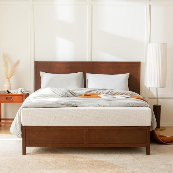 EGO HOME Nova Medium Green Tea Gel Memory Foam 10 in. Bed-in-a-Box Mattress, Full
