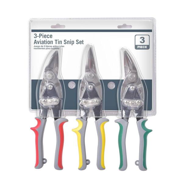 Unbranded Steel Snips Set (3-Piece)