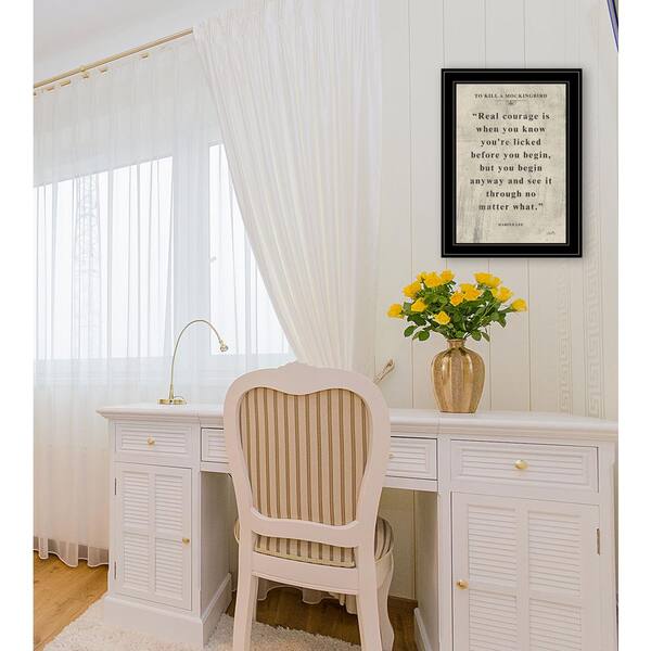 Trendy Decor 4U "Book Quote VI" by Misty Michelle Framed Wall Art