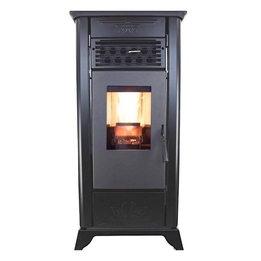 Pellet Stove PS21 Freestanding-Wi-Fi Control and Battery Backup, Heats up to 1800 sq. ft. -Black Vintage Edition price history on PriceWatchPro