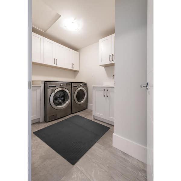 24-in W x 18-in L x 0.375-in H Microfiber Drying Mat at