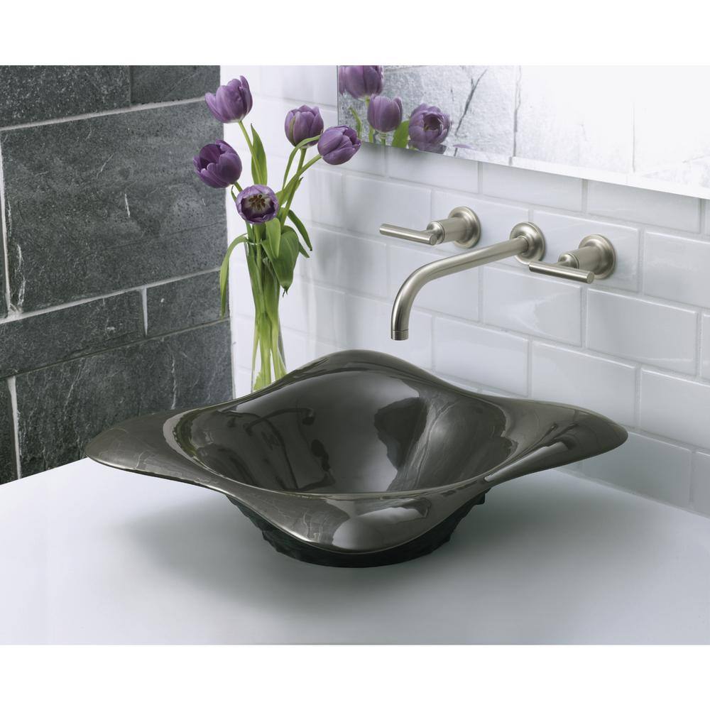 Brass Two-Handle Wall-Mount Ceramic Valve