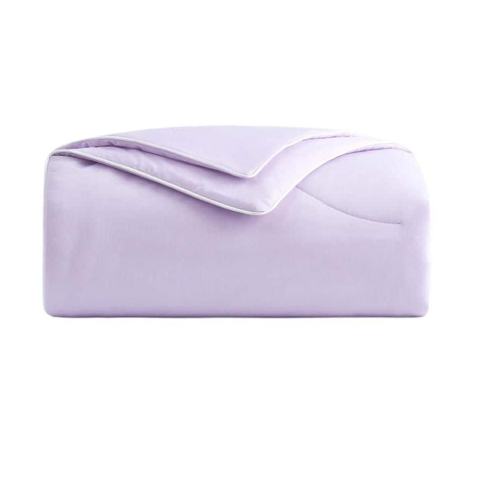 Twin Size Reversible Cooling Comforter, Purple (1-Pack), Q-Max＞0.45 Summer Cooling Blanket for Hot Sleepers price history on PriceWatchPro