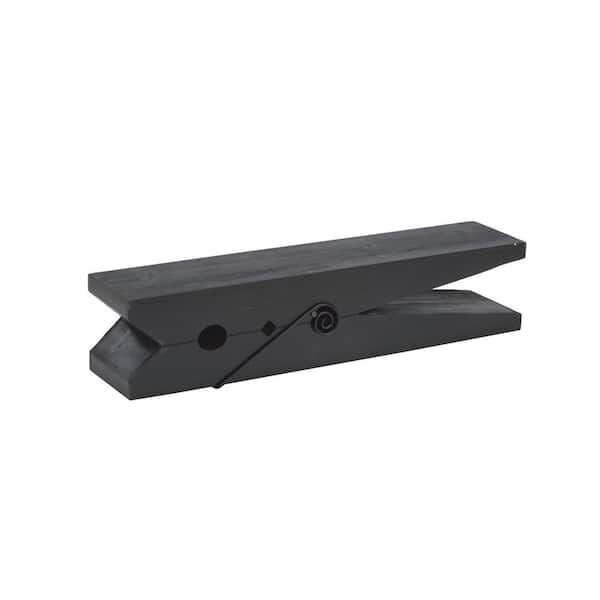 Black Decorative Wood Shelf Wall Art