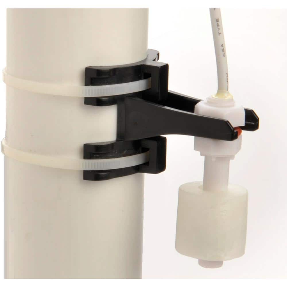 Float Level Cap LEVEL SENSE Level Sense Sump Accessory 15-Foot Water Level Vertical ...