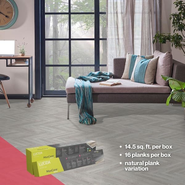 Reviews for Lucida Surfaces DecoCore Peak Shine 22 MIL x 5.1 in. W