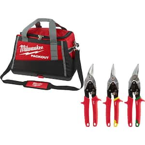 20 in. PACKOUT Tool Bag with Aviation Snips (3-Pack)