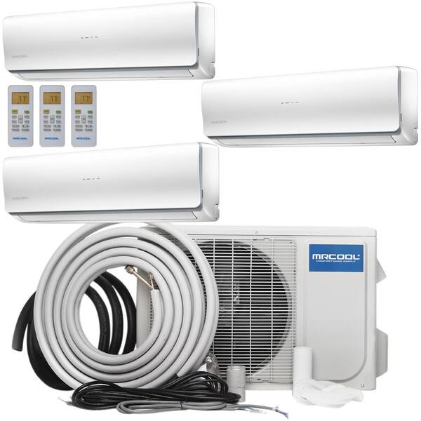 MRCOOL Olympus 36,000 BTU 3 Ton Ductless Mini-Split Air Conditioner and Heat Pump, 16 ft. Install Kit - 230-Volt/60Hz