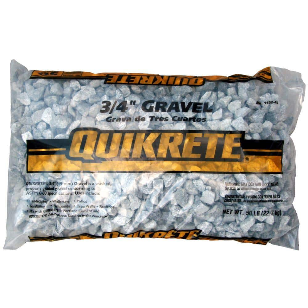 QUIKRETE 50lb Bulk Allpurpose Gravel in the Concrete Aggregates  department at Lowescom